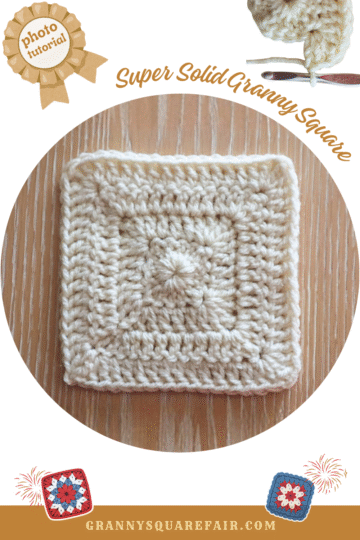 Super solid granny square