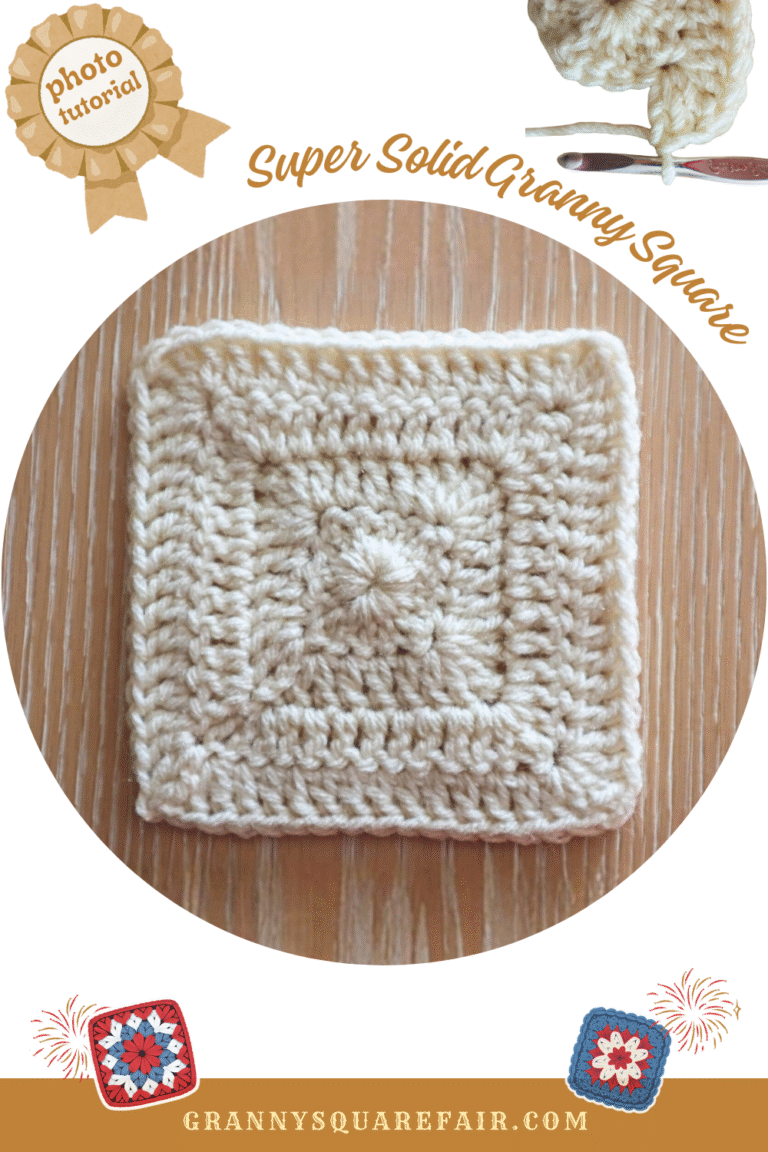 Super solid granny square