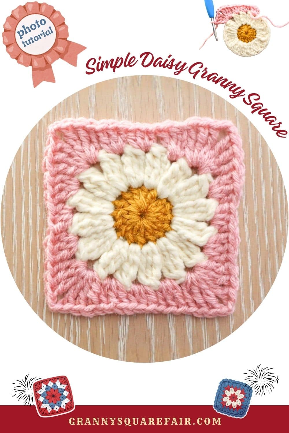 Simple Daisy Granny Square